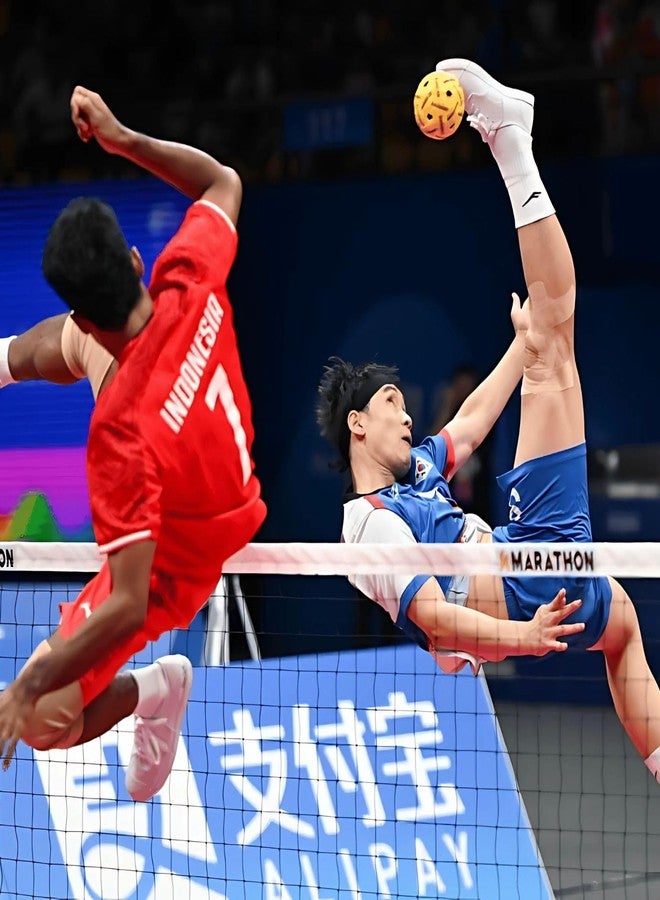 VAYINATO Sepak Takraw Ball, Kick Volleyball - Mens Competion Ball - Imported from Thailand | Growing Sports in India - Image 2